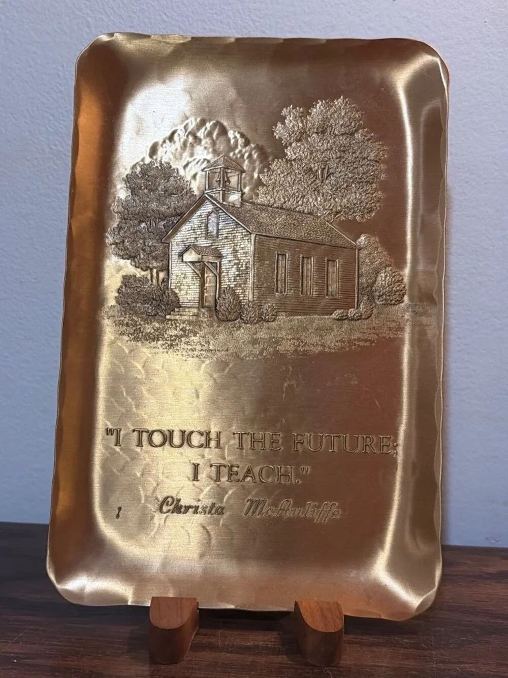 Wendell August Solid Bronze Tray 